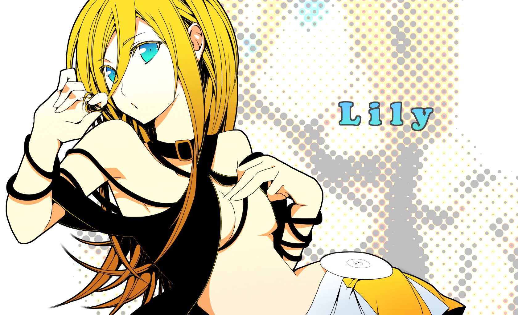 Anime character Lily portrait