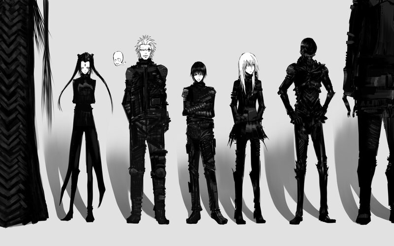 anime character lineup