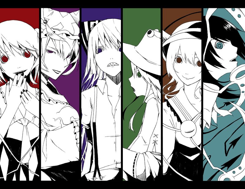 anime character lineup