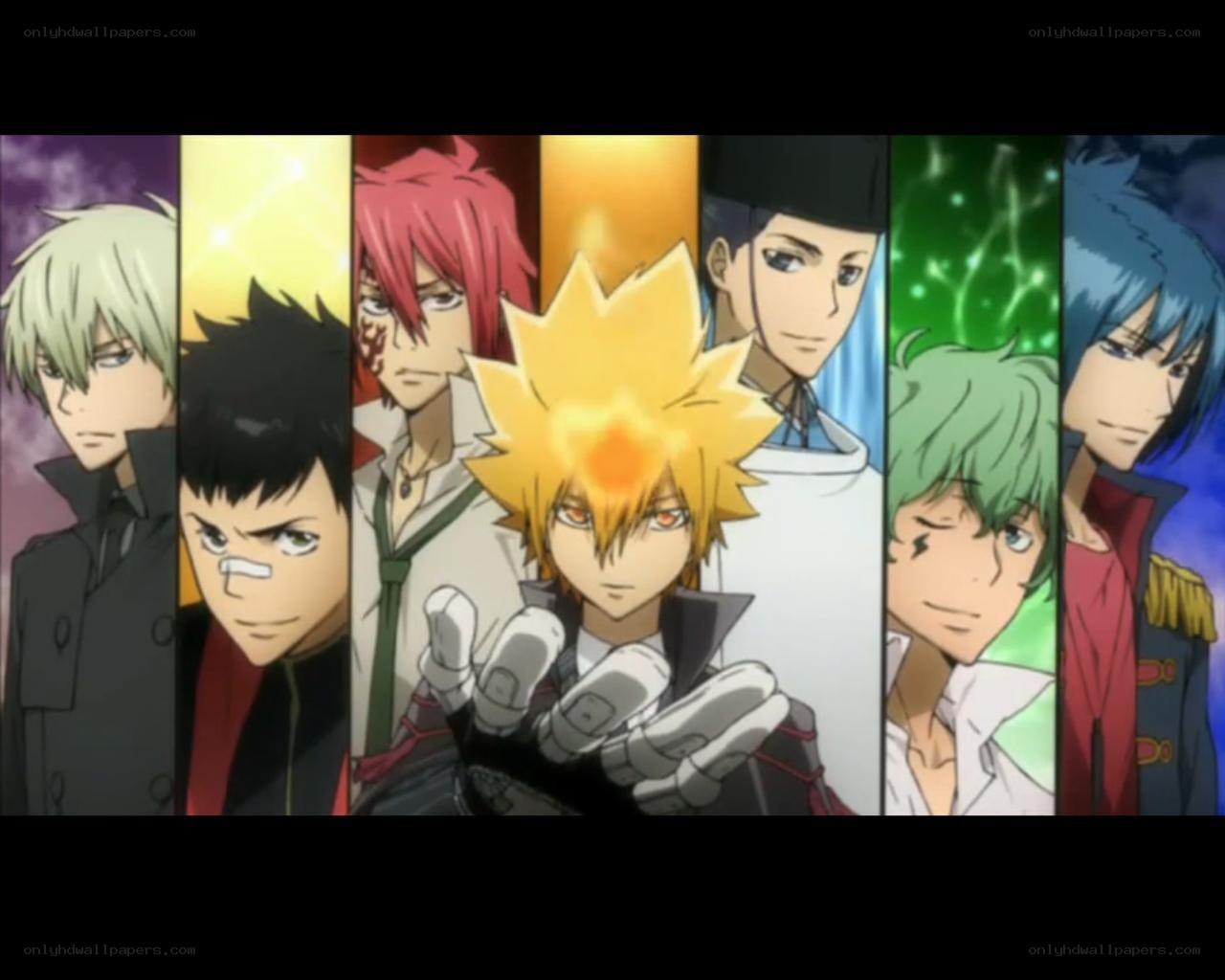 anime character lineup