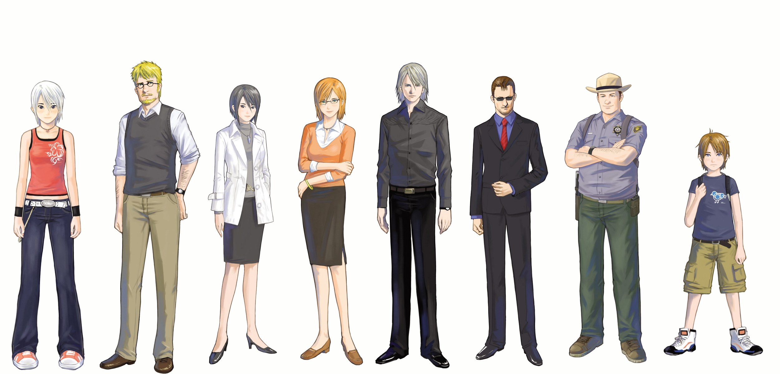 anime character lineup
