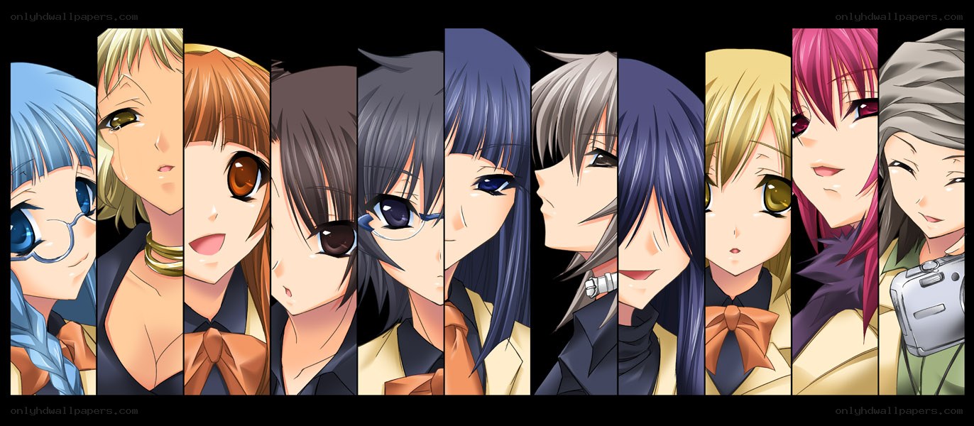 anime character lineup