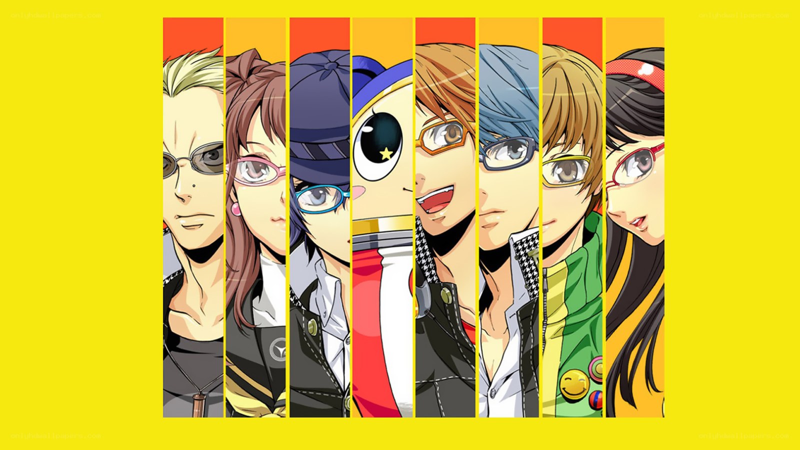anime character lineup