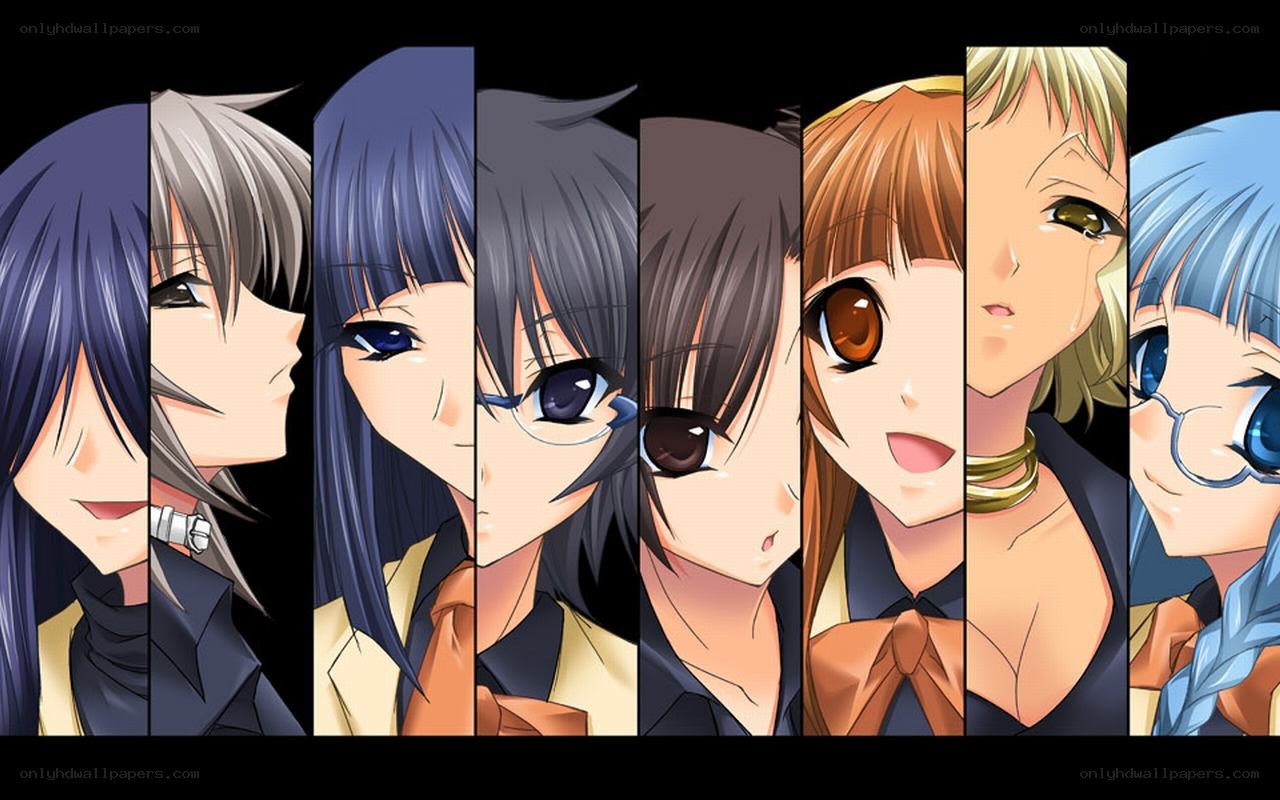 anime character lineup