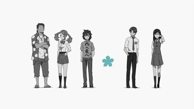 anime character lineup