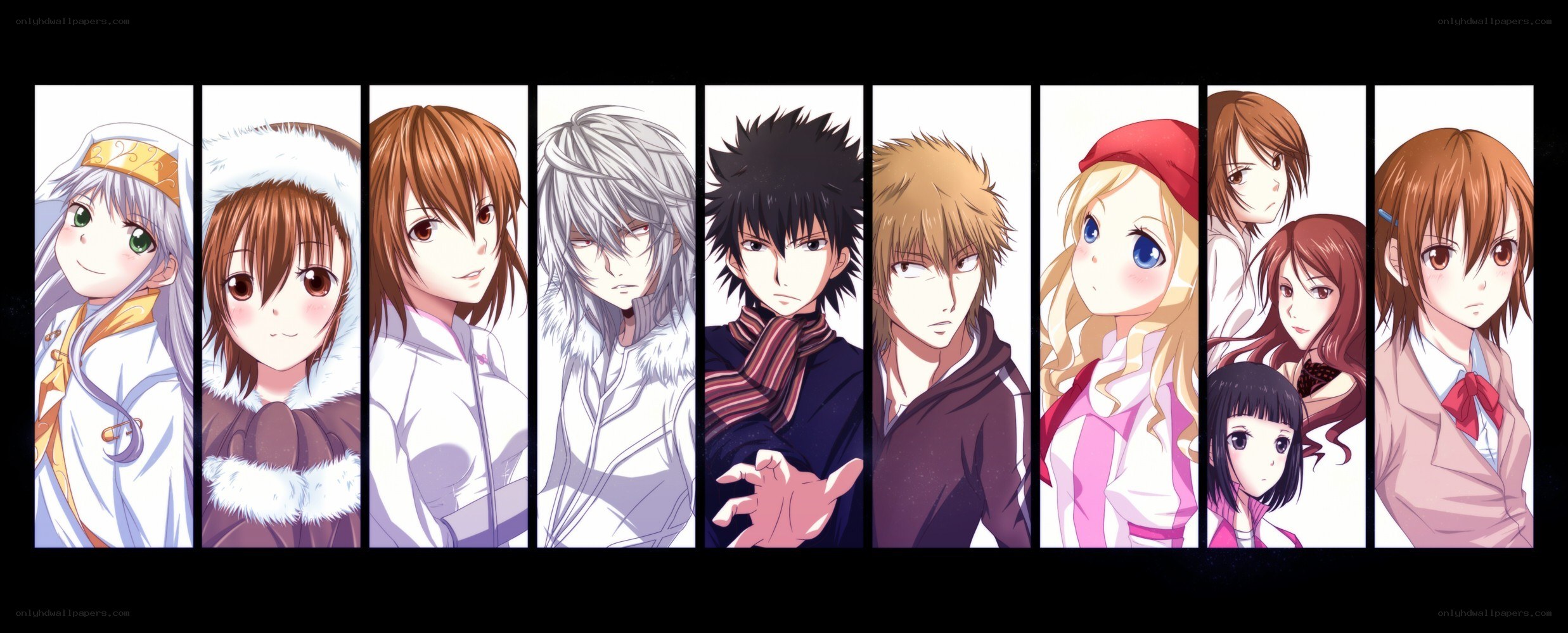 anime character lineup