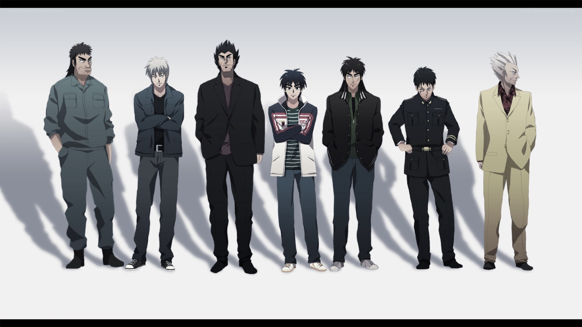 anime character lineup