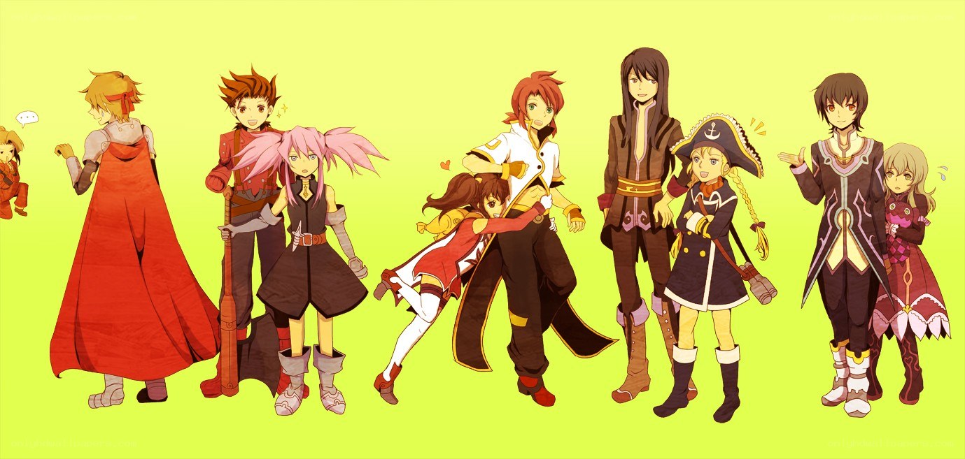 anime character lineup