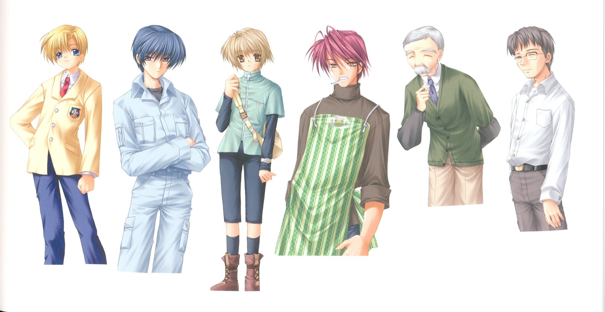 anime character lineup