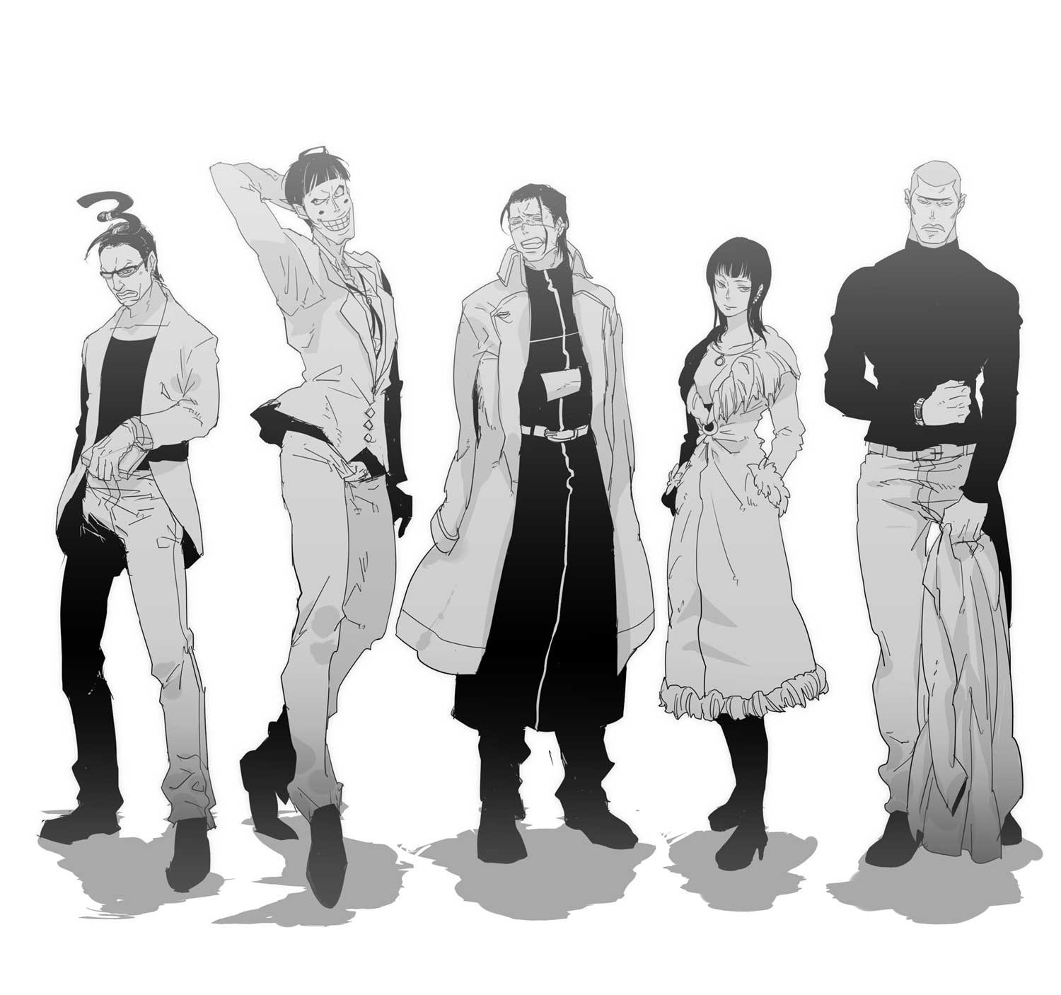 anime character lineup