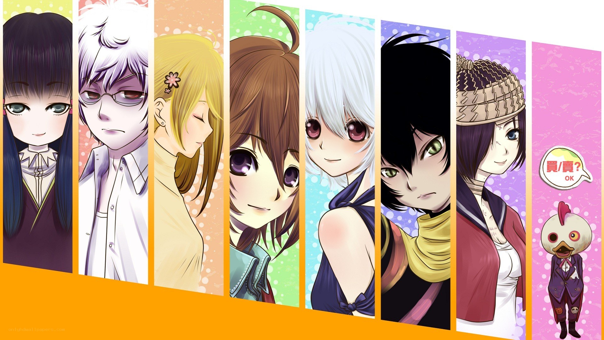anime character lineup