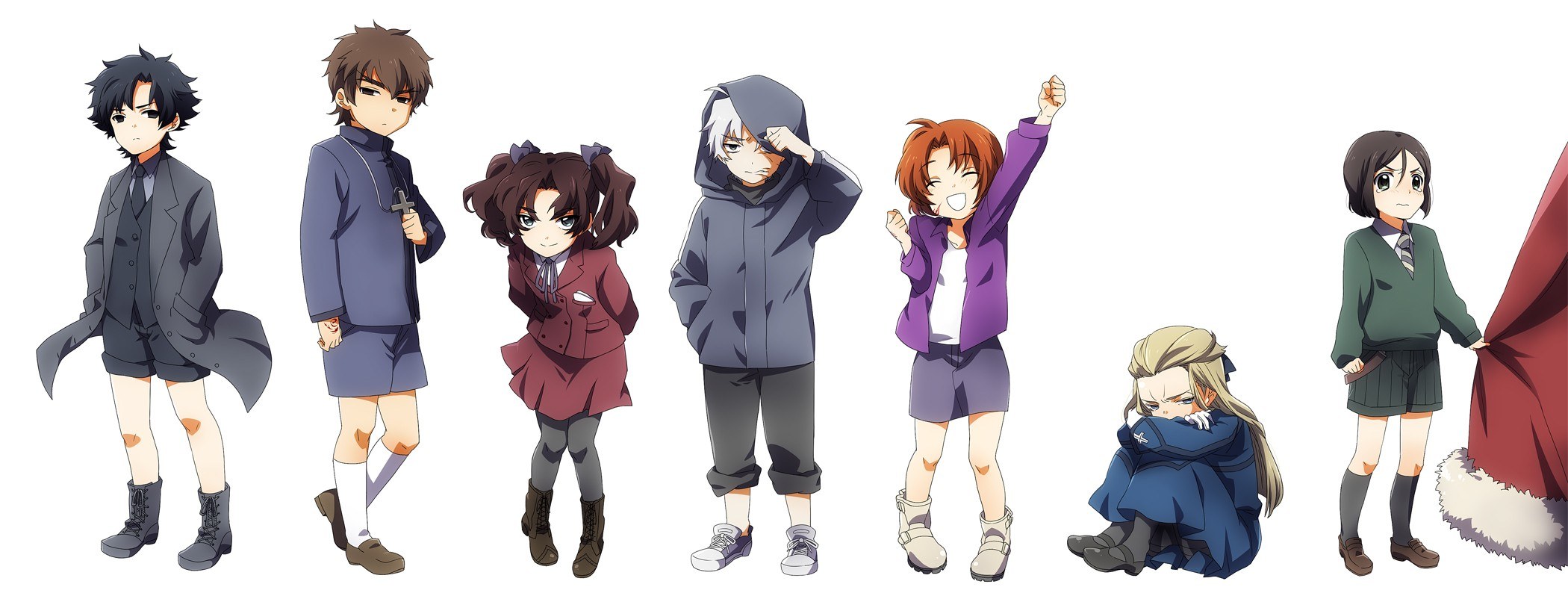 anime character lineup