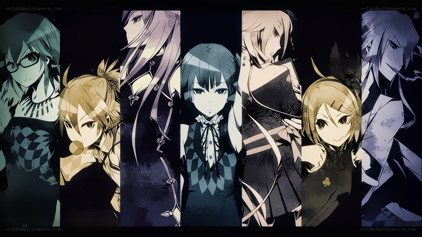 anime character lineup