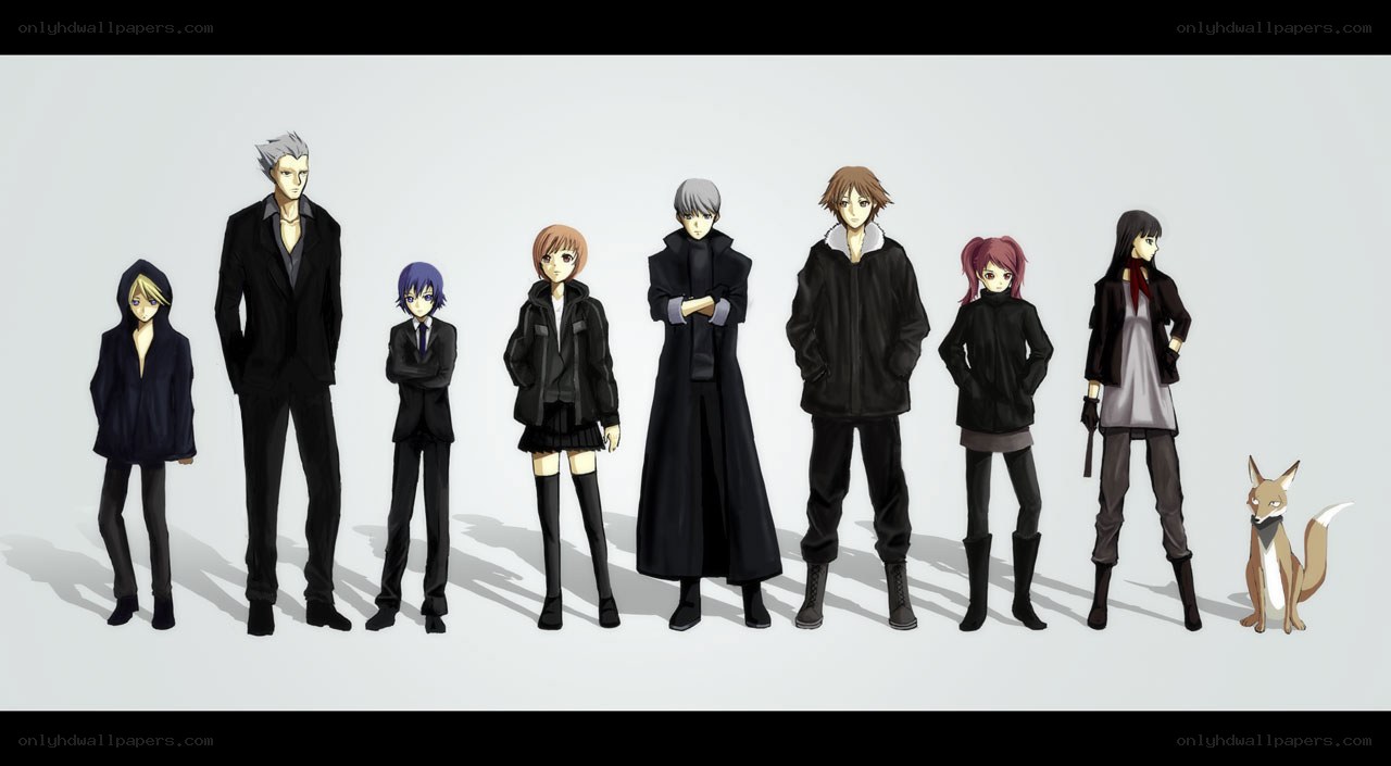 anime character lineup