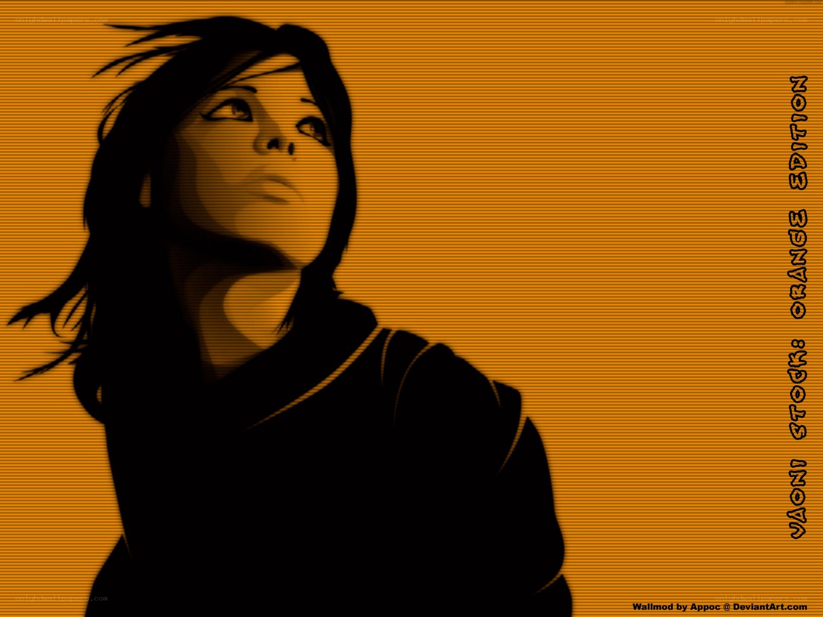 anime character looking up