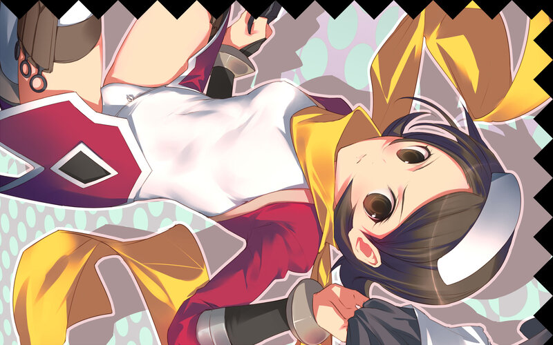 anime character lying down