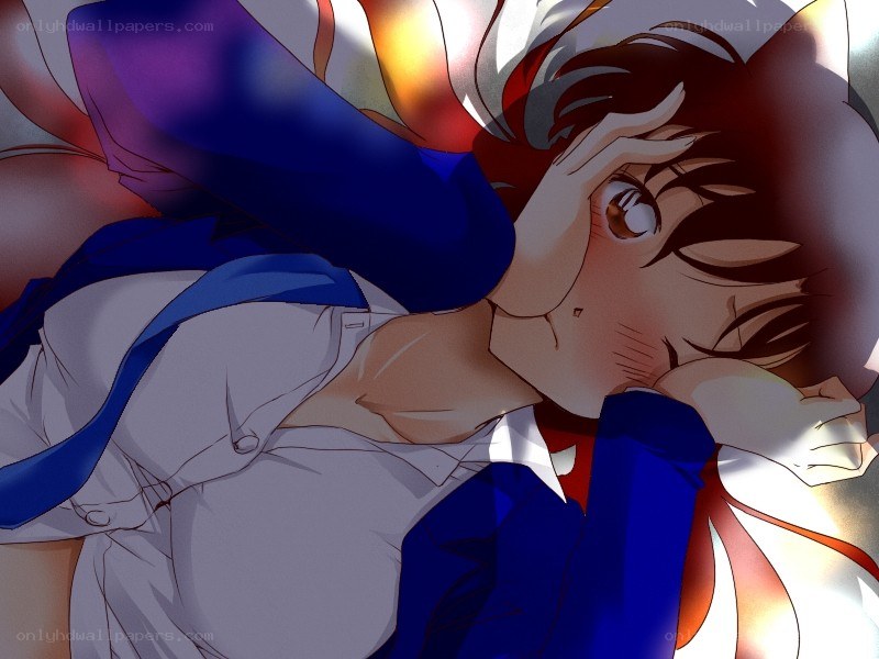 anime character lying down