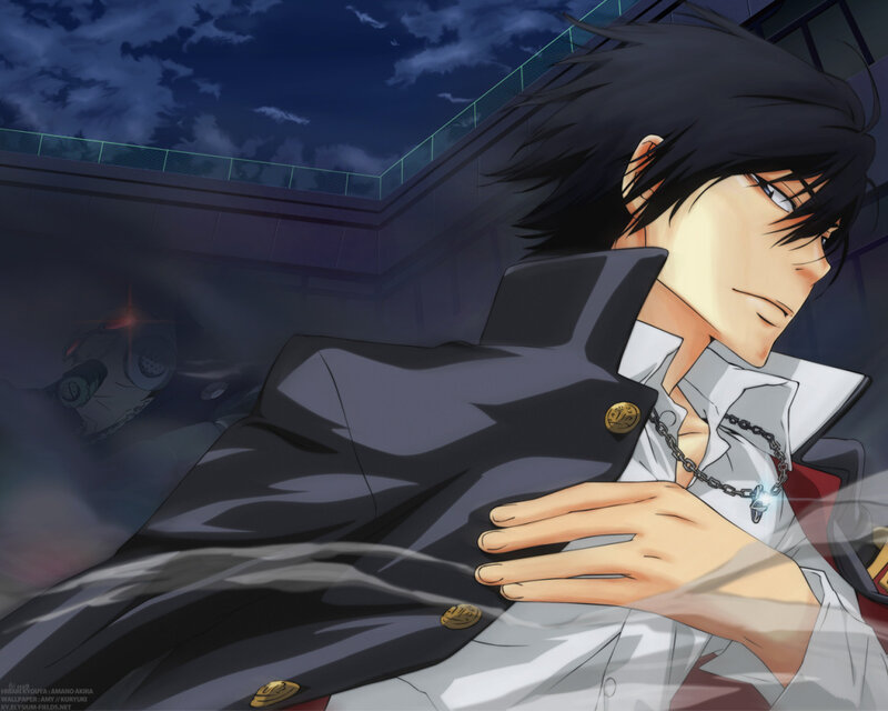 Anime Character Lying Down — Black, Dramatic, Night, Manga, Night Sky