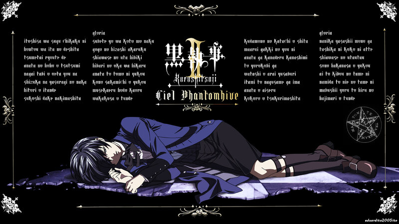 Anime Character Lying Down — Black, Dramatic, Night, Manga