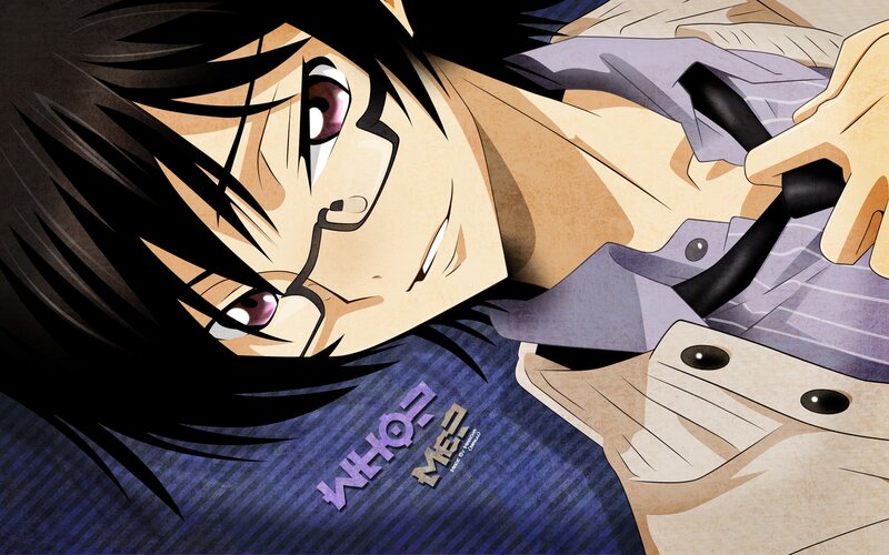 Anime Character Lying Down — Blue, Dramatic, Manga