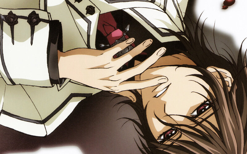 Anime Character Lying Down — Brown, Dramatic, Hand