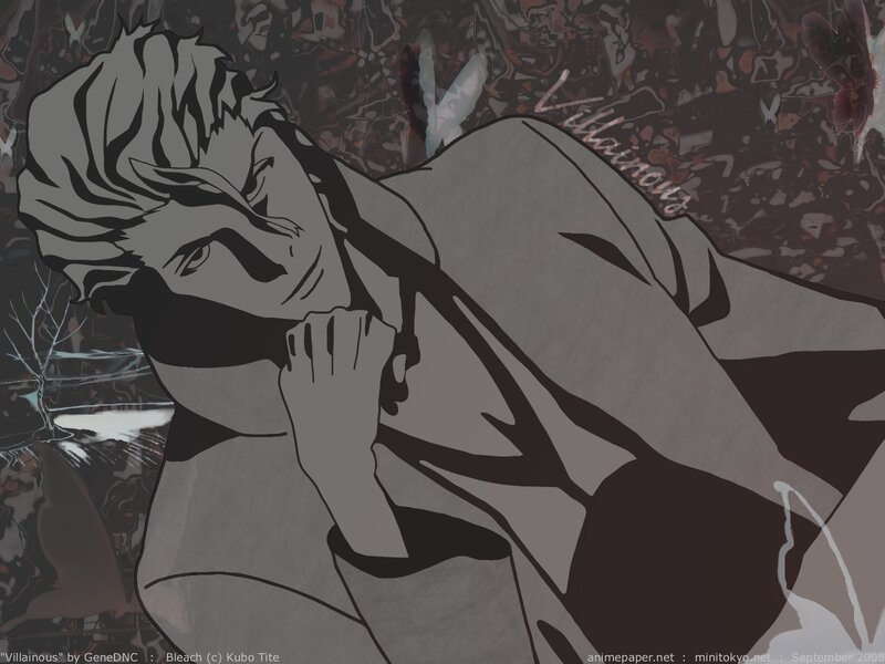 Anime Character Lying Down — Gray, Dramatic, Manga