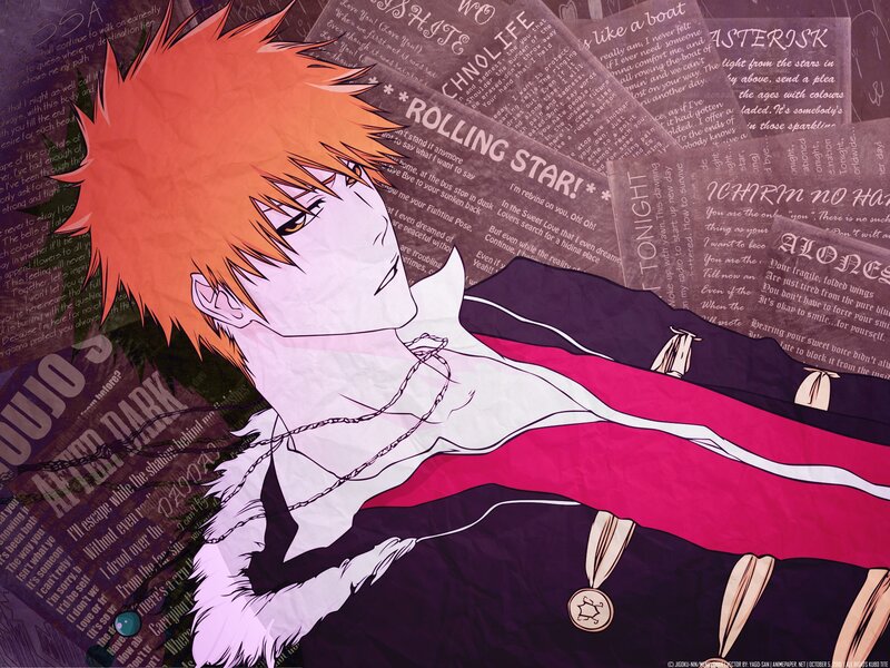 Anime Character Lying Down — Orange