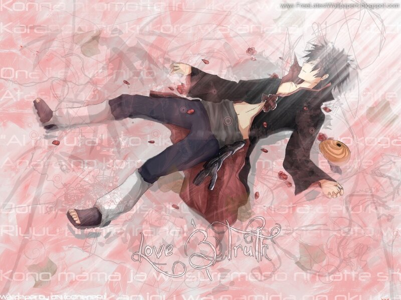 Anime Character Lying Down — Pink, Dramatic, Blood