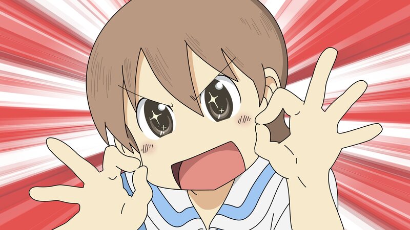 anime character making hand gestures
