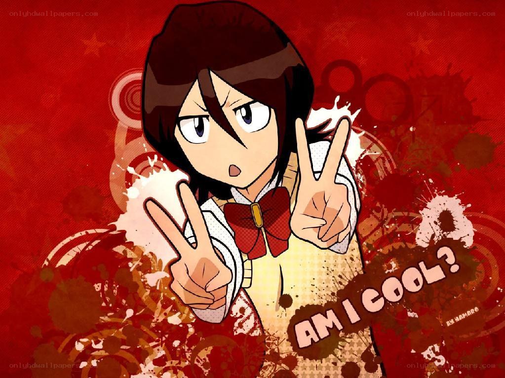 anime character making peace signs