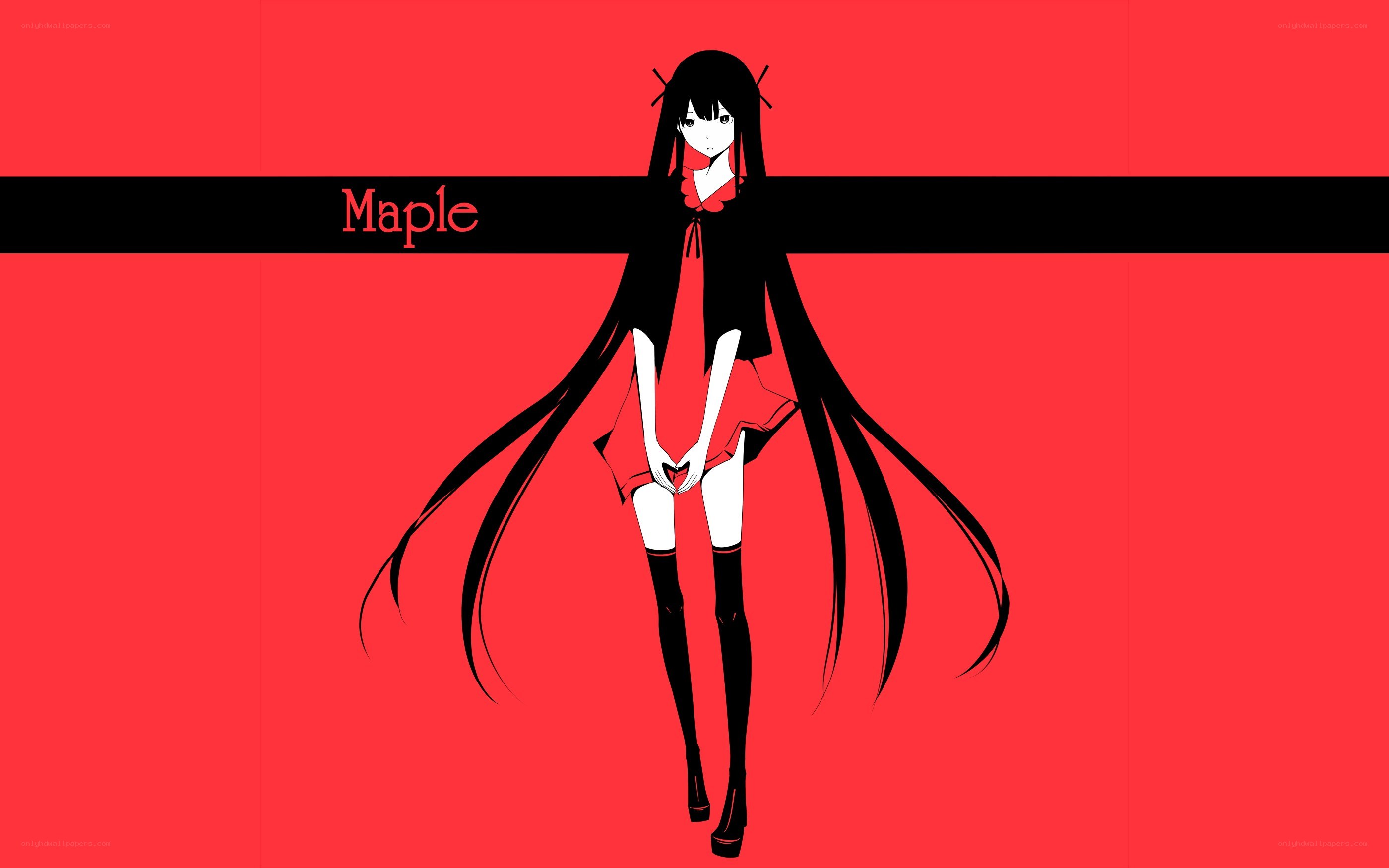 Anime character Maple