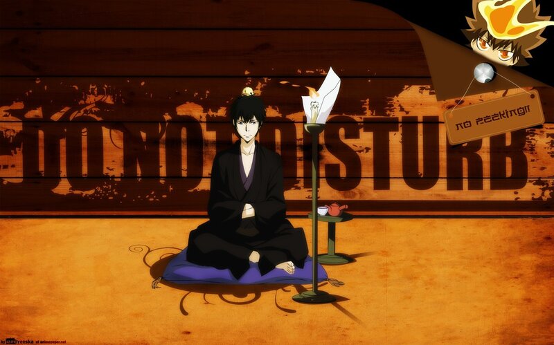 Anime Character Meditating
