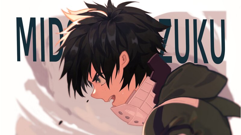 Anime Character Midoriya