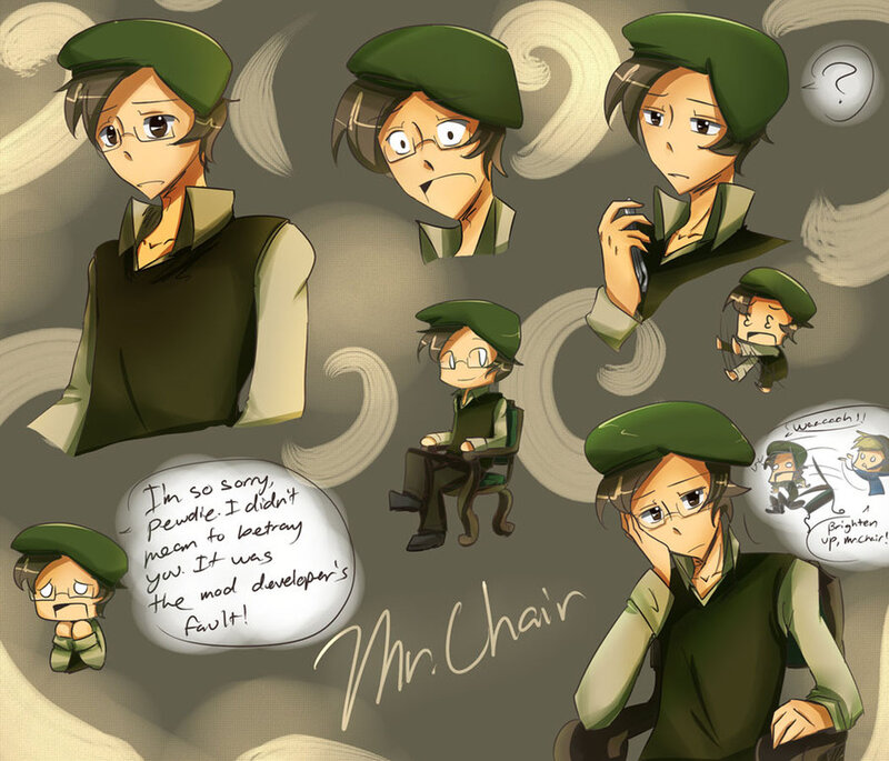 Anime Character Mr. Chair