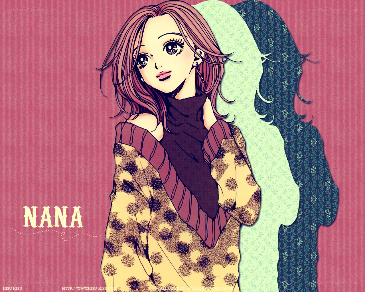 Anime character Nana portrait