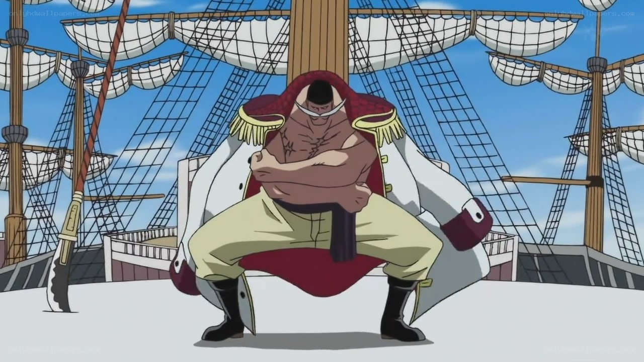 Anime character on a ship