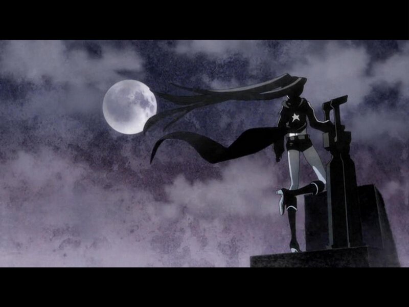 Anime Character on a Structure