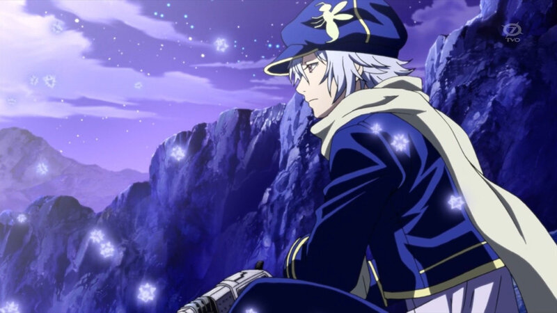 Anime Character on Cliff