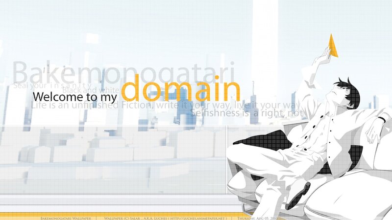 Anime Character on Couch — White, Calm, Paper Airplane