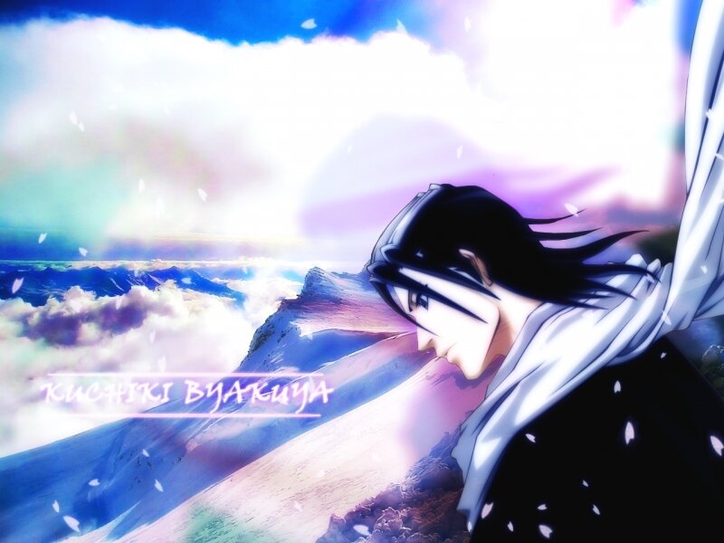Anime Character on Mountain