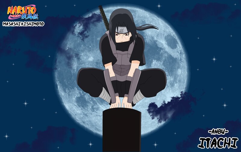 Anime Character on Pillar