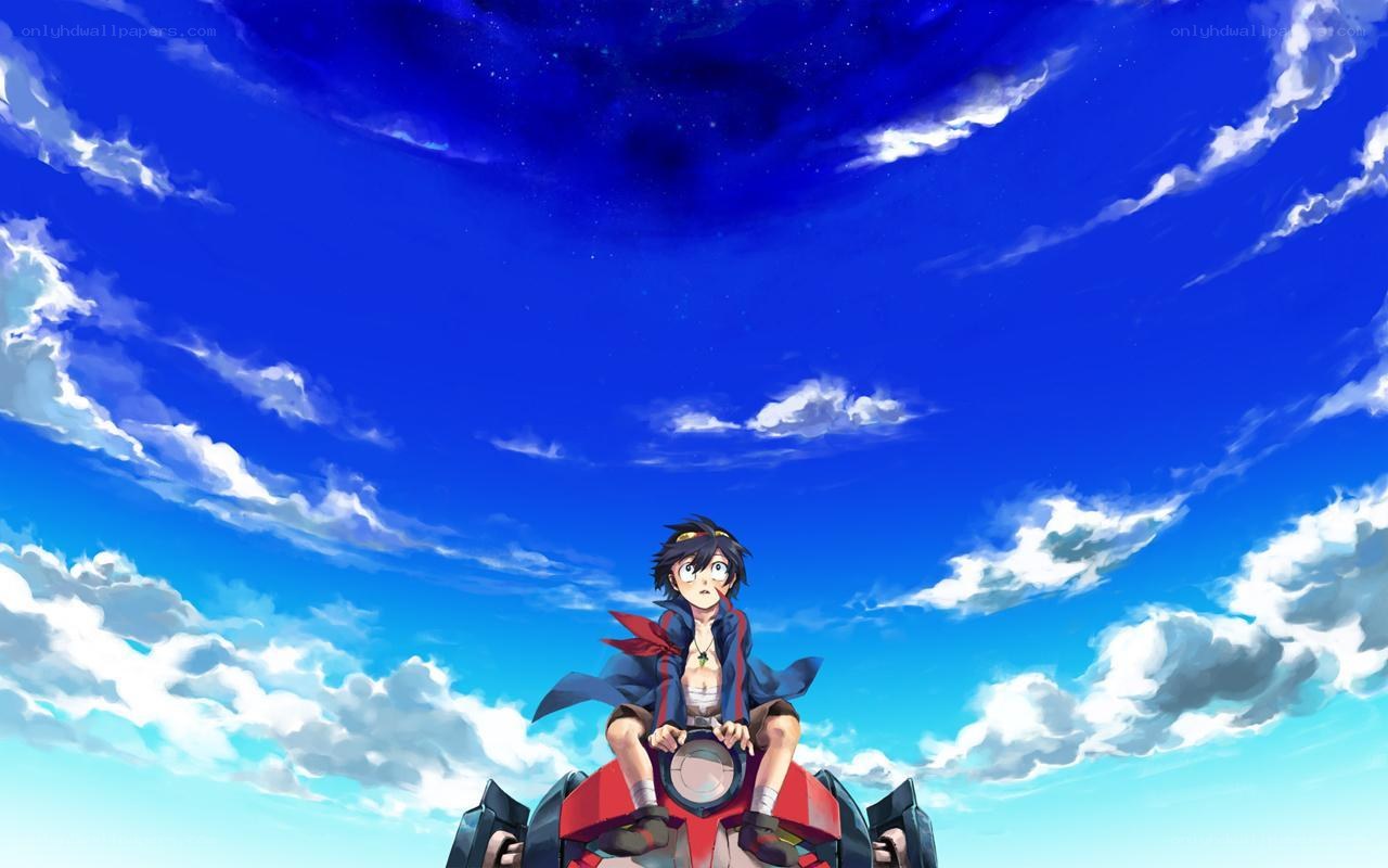 anime character on red vehicle