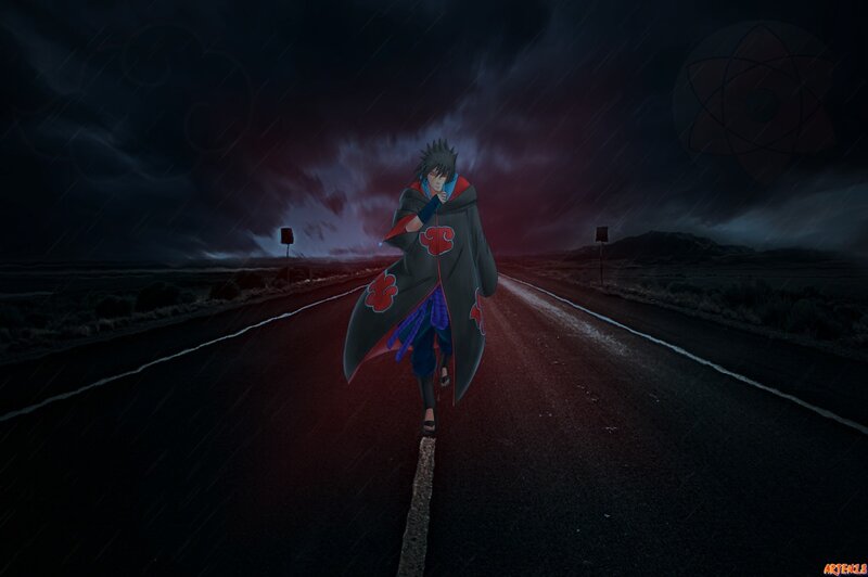 Anime Character on Road