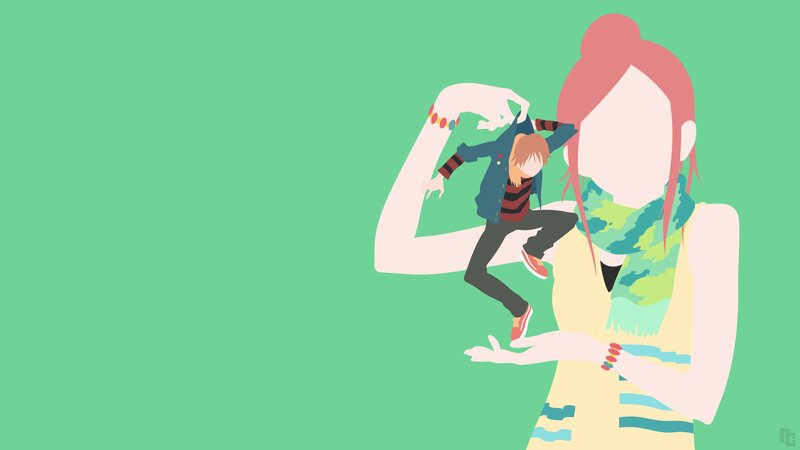 Anime Character on Shoulder