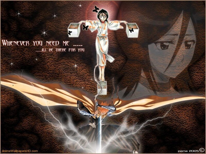 Anime Character on Sword
