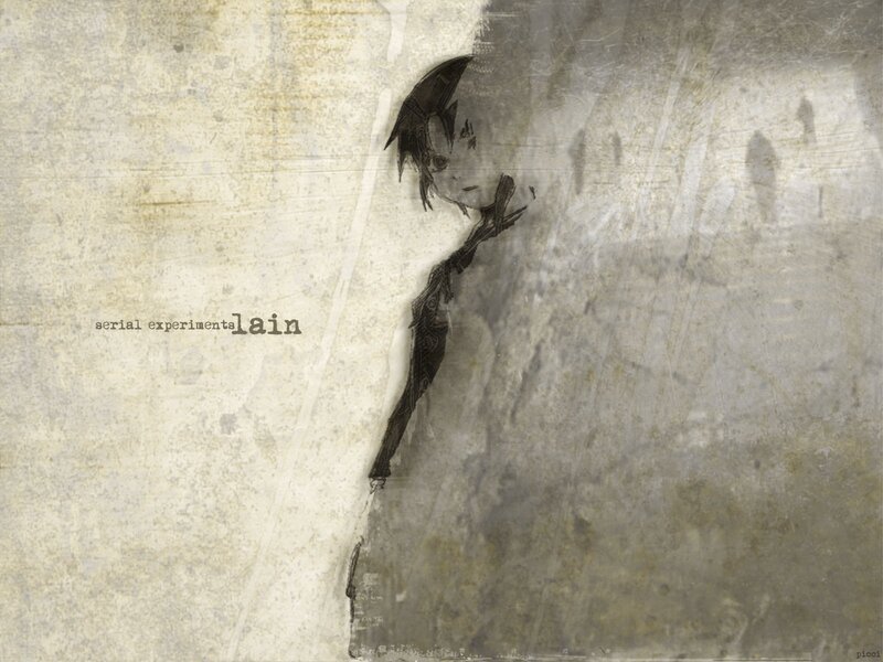 Anime Character on Textured Background