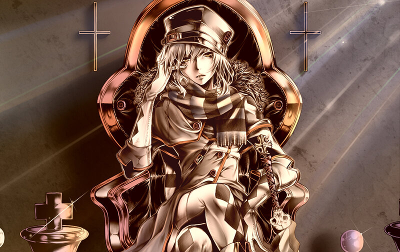 Anime Character on Throne — Brown