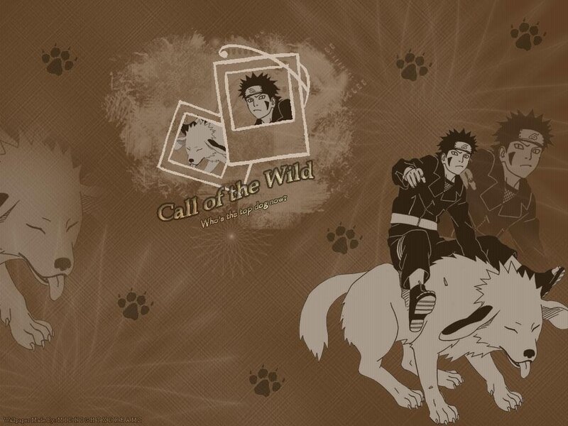 Anime Character on Wolf