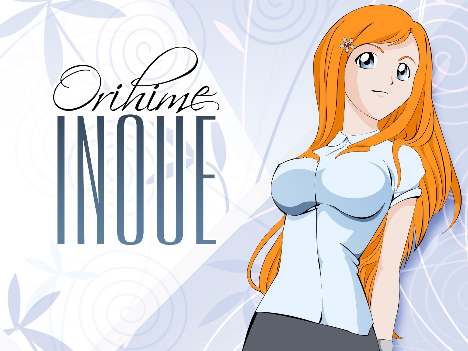 Anime character Orihime Inoue