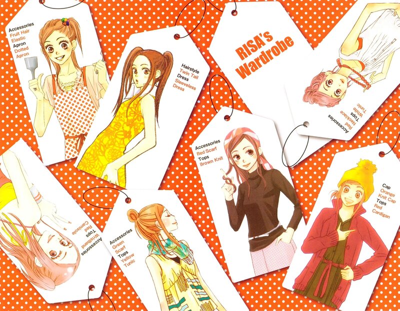 Anime Character Outfits — Orange, Playful